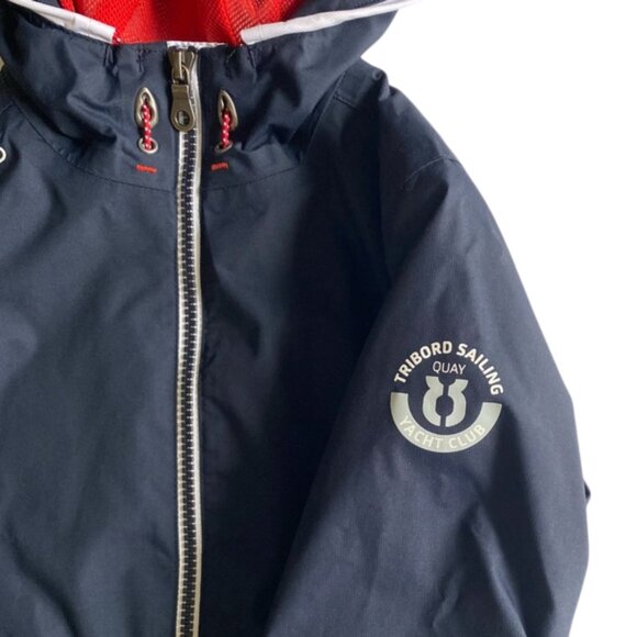Decathlon Tribord Navy Blue Waterproof Sailing Jacket size 6 - Picture 5 of 11